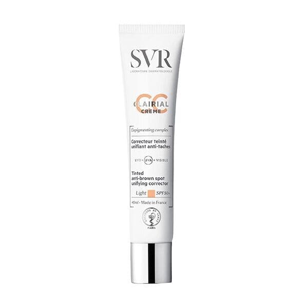 SVR-Clairial-CC Tinted Cream-SPF50-Anti Brown Spot-Unifying Corrector-Light-40ml