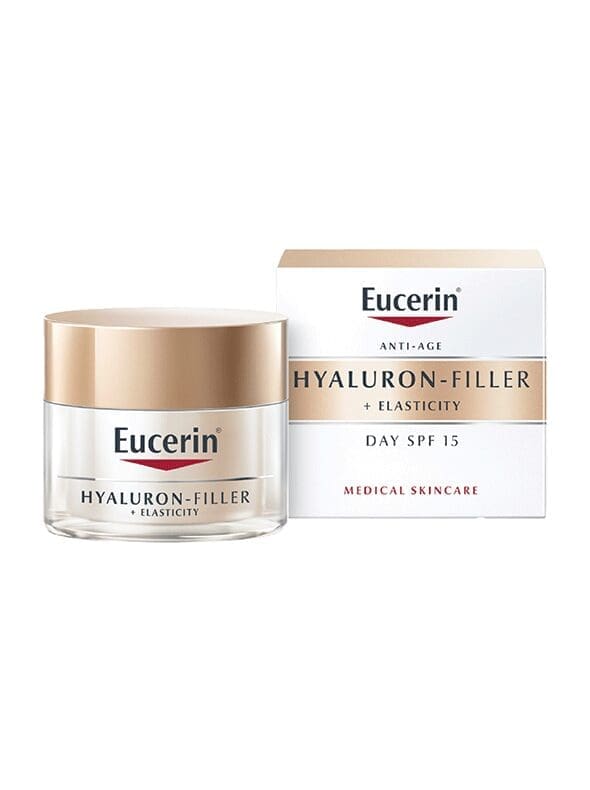 Skin Perfection - Eucerin - Hyaluron filler - Elasticity - Moisturizer - SPF 15 - Anti aging - Hyaluronic Acid