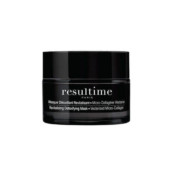 resultime-detoxifying mask-revitalising-charcoal-black-All skin types-50ml