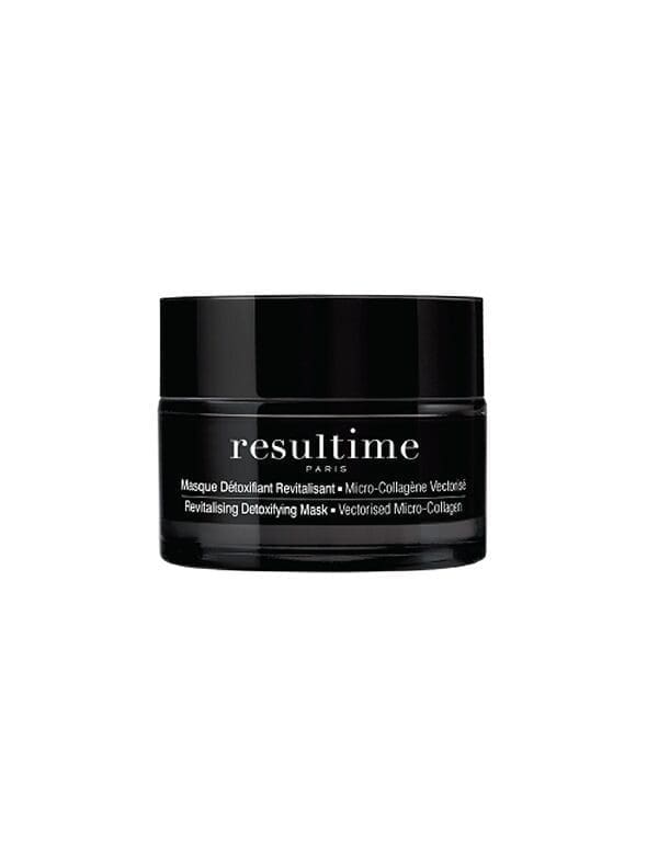 resultime-detoxifying mask-revitalising-charcoal-black-All skin types-50ml