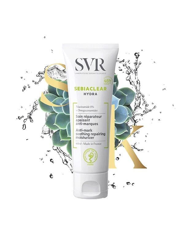 SVR-Sebiaclear-Hydra-Soothing Repairing Moisturizer-Acne Prone Skin-40ml