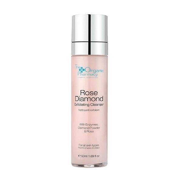 the organic pharmacy - rose - exfoliating - cleanser - all skin types