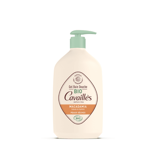 Roge Cavailles Bath Shower Gel Certified Organic Macadamia Oil 400ml