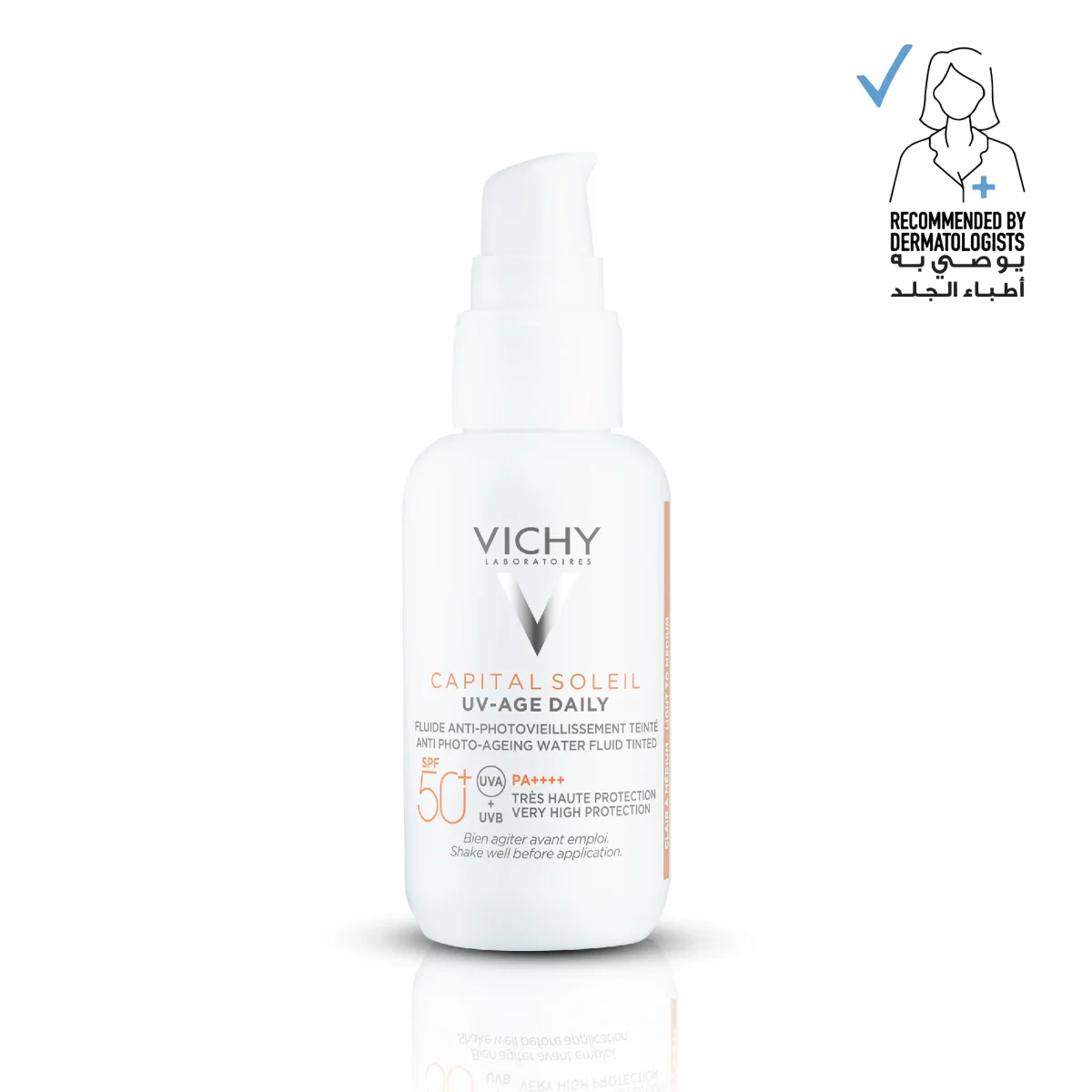 Vichy Capital Soleil UV - Age Anti Ageing Sunscreen SPF 50+ with Niacinamide 40ml