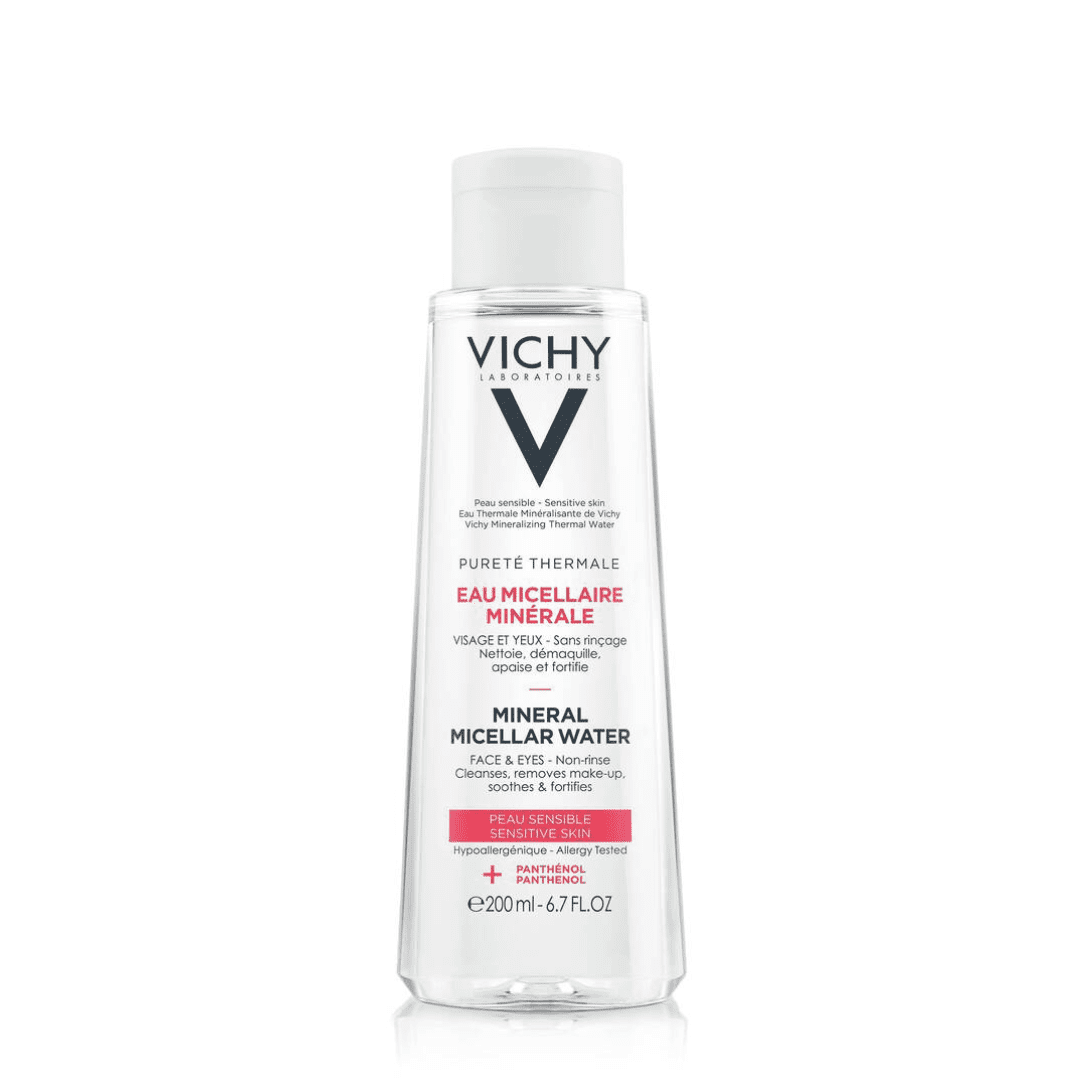 Vichy Purete Thermale Micellar Water for Sensitive Skin with Vitamin B5 200ml