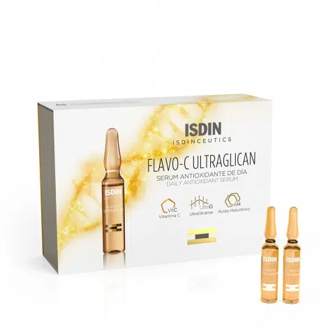 Isdin Flavo-C Ultraglican Serum -10 Ampoules