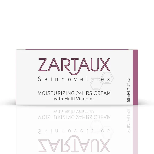 Zartaux Moisturizing 24 Hours Cream With MultiVitamins - 50ml
