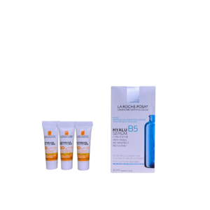 La Roche-Posay Hyalu B5 Serum 30ml + Free La Roche posay Anthelios UV Fluide Invisible – 3 ml*3