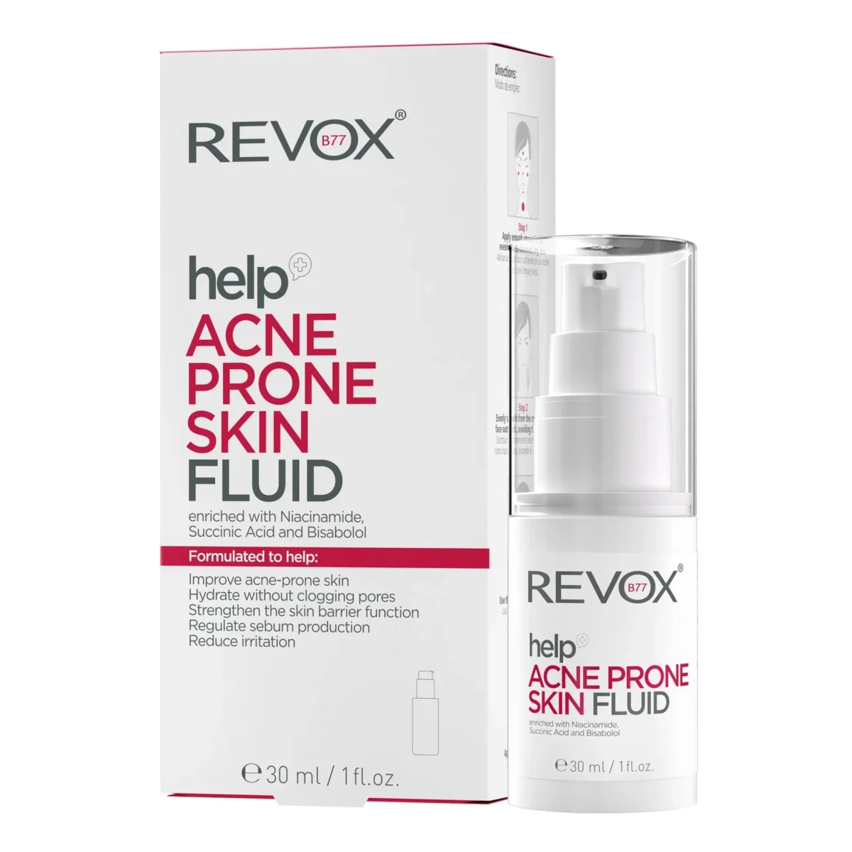 Revox B77 Help Acne Prone Skin Fluid – 30ml