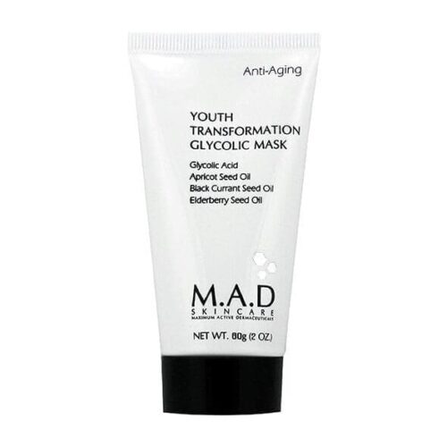 M.A.D Anti-Aging Youth Transformation Glycolic Mask – 60g