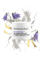 Herbal Dynamics Beauty Youth Refresh Hyaluronic Acid & Oat Overnight Recovery Mask – 30ml