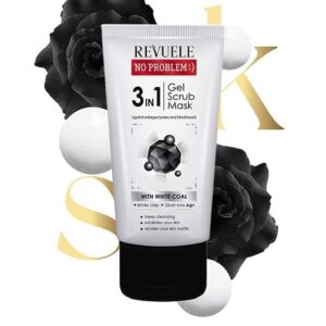 Revuele Charcoal 3in1 Gel Scrub Mask – 150ml