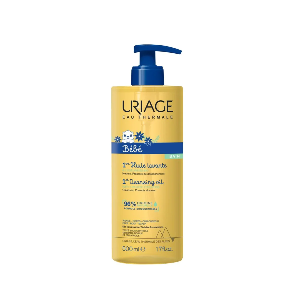 Uriage Bebe 1st Cleansing Oil – 500ml