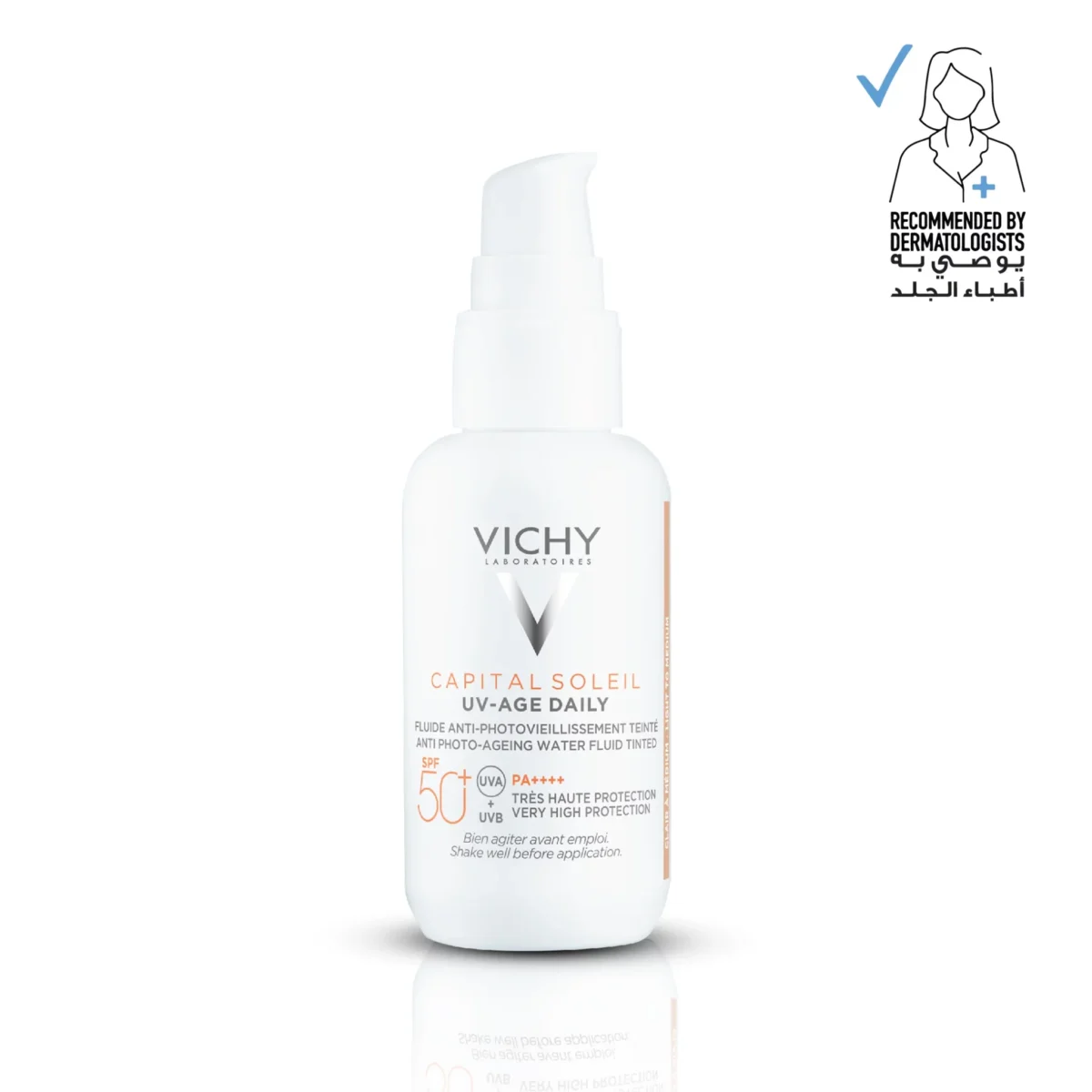 Vichy Capital Soleil UV – Age Anti Ageing Sunscreen SPF 50+ with Niacinamide – 40ml