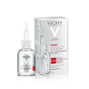 Vichy Liftactiv Supreme HA Filler Hyaluronic Acid Serum To Reduce Wrinkles, Plump, & Smooth – 30ml