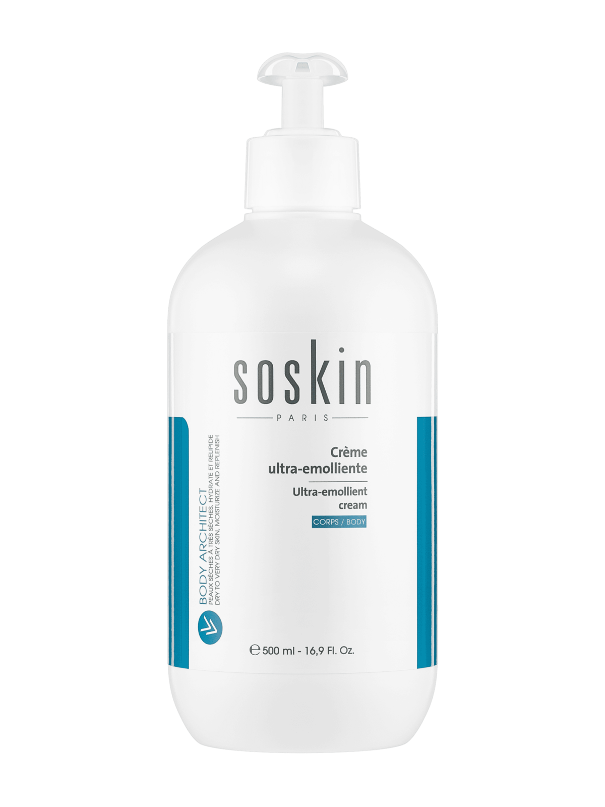 Soskin Ultra Emollient Cream Body – 500ml