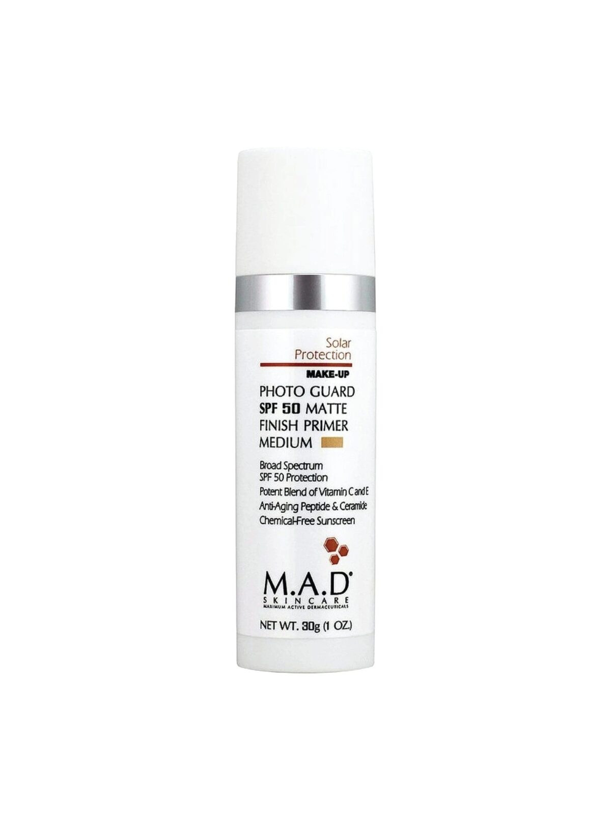 M.A.D Photo Guard SPF50 Matte Finish Primer Medium – 30g