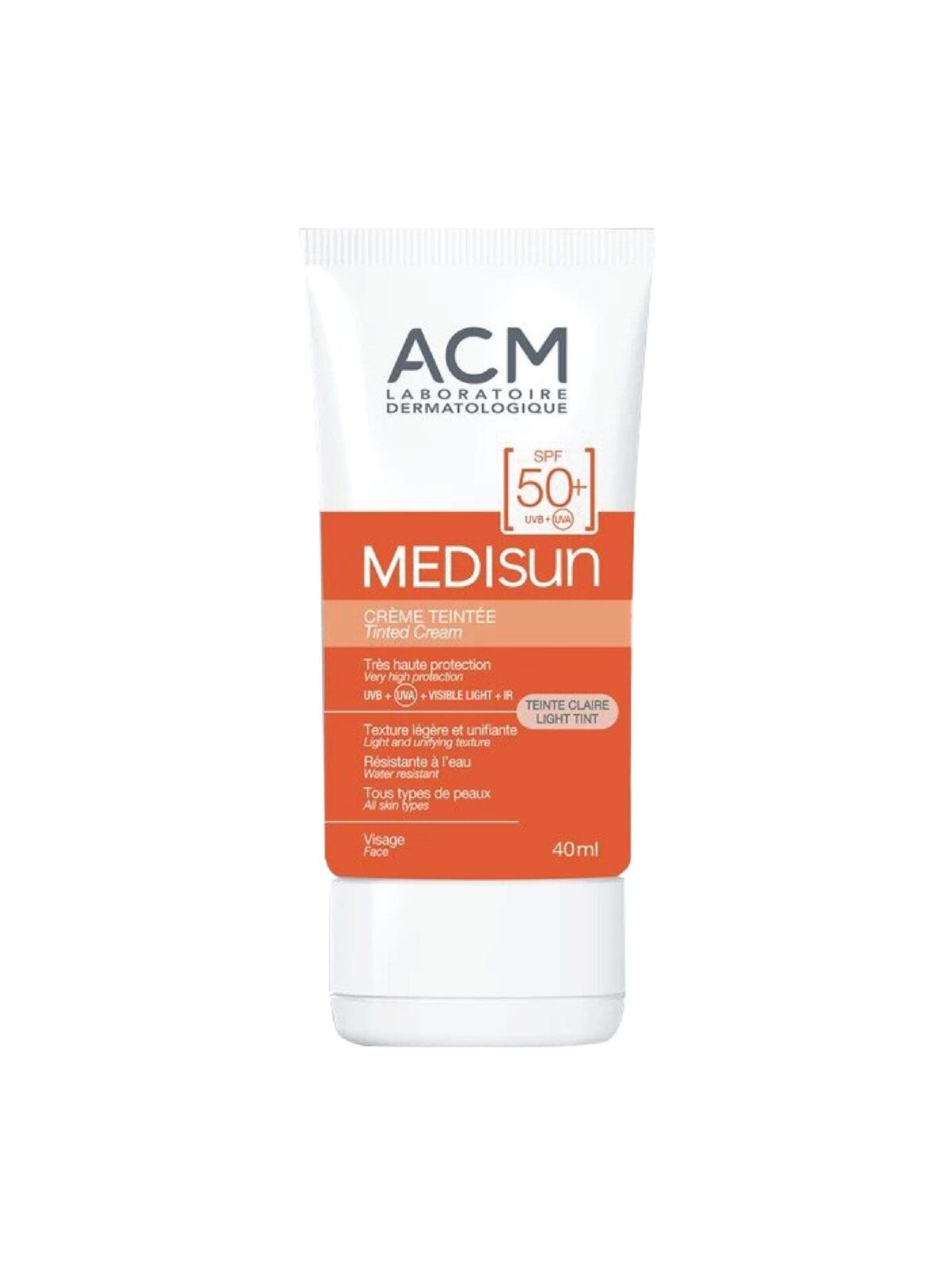 ACM Medisun Tinted Cream Light Tint SPF50 – 40ml