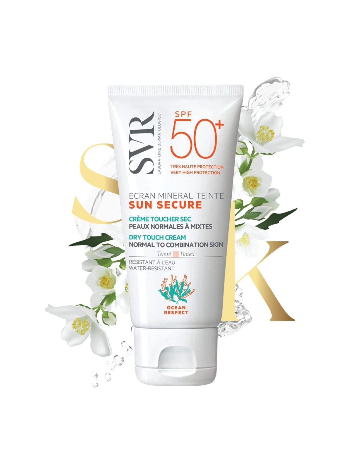 SVR Sun Secure Dry Touch Tinted Cream SPF50 – 60g