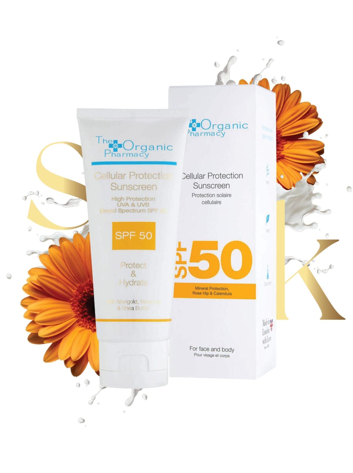 The Organic Pharmacy Cellular Protection Sunscreen SPF50 – 100ml