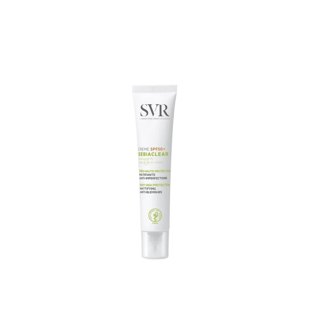 SVR Sebiaclear Cream SPF50 High Sun Protection Mattifying Anti-Blemish – 40ml