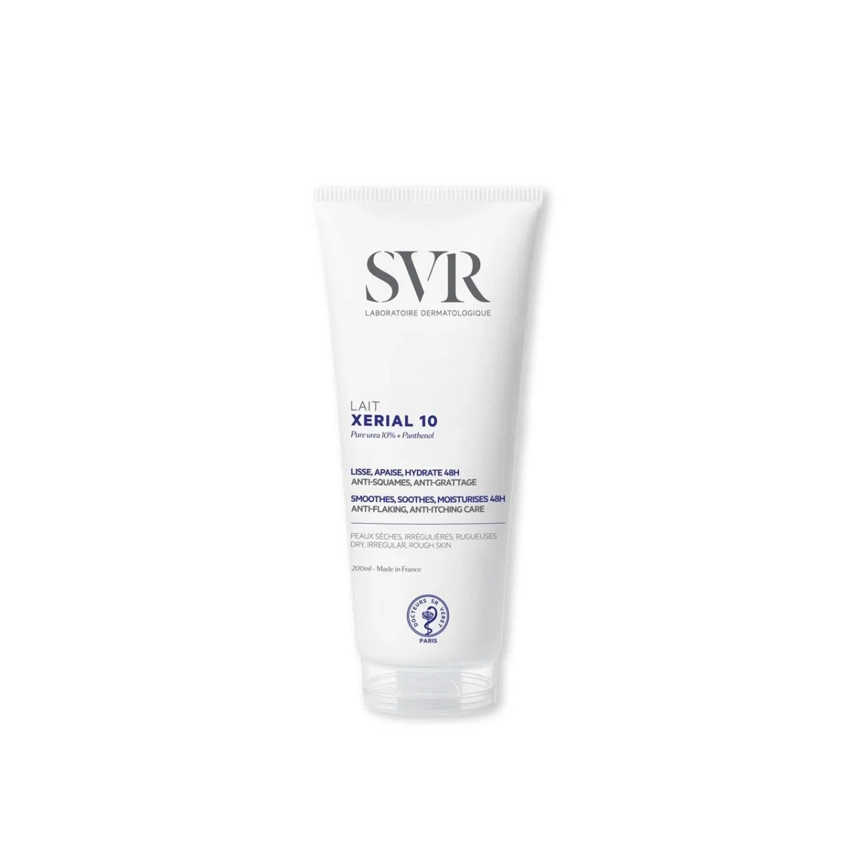 SVR Xerial 10 Body Milk Smoothing Anti-Flaking Anti-Itching Intense Comfort – 200ml