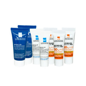 FREE 2 La Roche Posay Effaclar Gel Moussant Tester – 15 ml (Worth 2$) + 3 La Roche Posay Anthelios UV Fluide Invisible Tester- 3ml (Worth 2$)+ 3 La Roche Posay Effaclar Serum Tester – 3ml (Worth 3.5$)