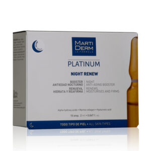 MartiDerm Platinum Night Renew Ampoules – 10 Ampoules