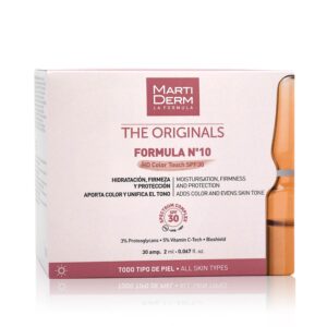 MartiDerm The Originals FORMULA Nº10 HD Color Touch SPF30 – 10 Ampoules