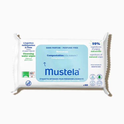 Mustela Cleansing Wipes x 60