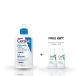 CeraVe Moisturizing Lotion + 2 X Free CeraVe Hydrating Cleanser – 20ml