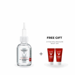 Vichy Liftactiv Supreme HA Filler Hyaluronic Acid Serum 30ml + 2 X Free Vichy Liftactive B3 Serum – 5ml