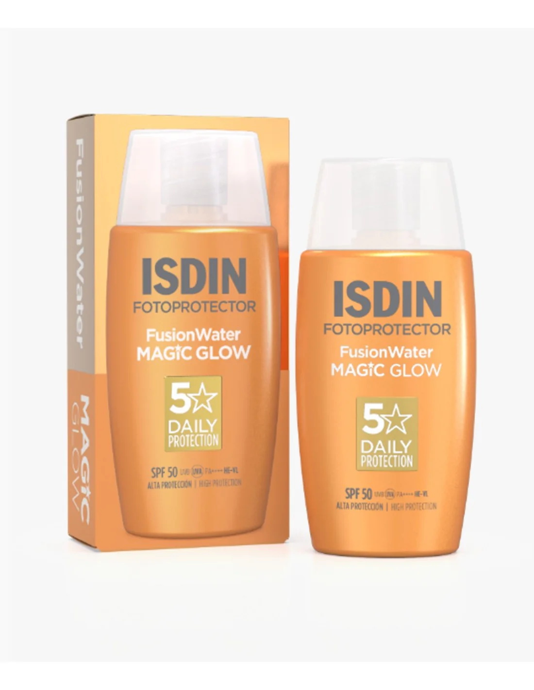 magic ISDIN Fotoprotector Fusion Water Magic Glow Sunscreen SPF50 – 50ml