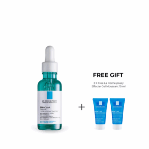 La Roche-Posay Effaclar Acne Serum 30ml + 2 Free La Roche posay Effaclar Gel Moussant 15 ml