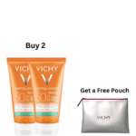 2 X Vichy Capital Soleil BB Anti Shine Tinted Sunscreen for Combination to Oily Skin SPF 50+ – 50ml Sun Bundle