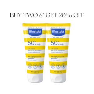 20% Off Mustela Very High Protection Sun Lotion SPF 50 – 100ml Double Bundle