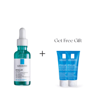 La Roche-Posay Effaclar Acne Serum with Salicylic Acid and Niacinamide Bundle