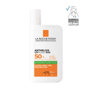 La Roche-Posay Anthelios UVMune 400 Oil Control Invisible Fluid Sunscreen SPF 50-  50ml