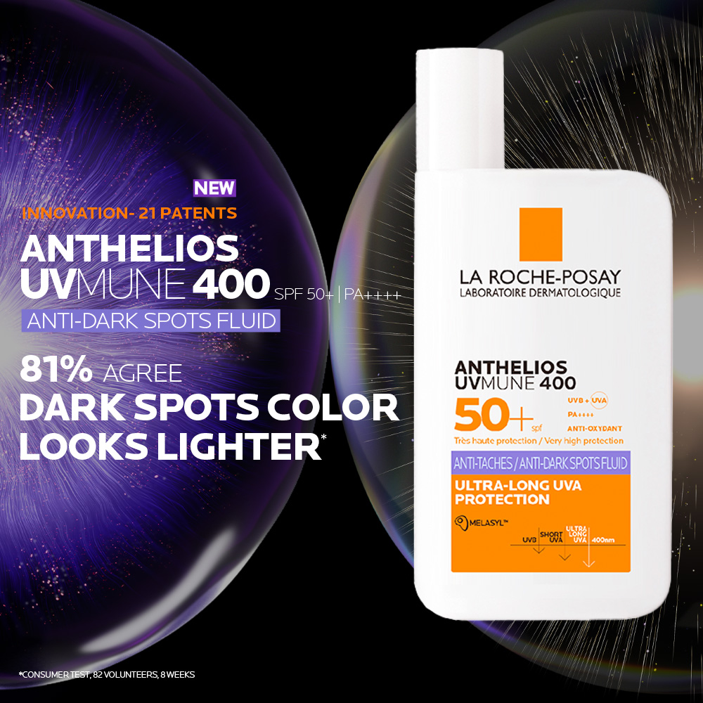 3337875917407_3 La Roche Posay Anthelios UVMUNE 400 SPF 50+  Invisible Fluid for Dark Spots – 50ml