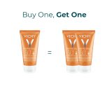 Buy Vichy Capital Soleil Velvety Sunscreen for Normal to dry Skin SPF 50 – 50ml Get 1 For Free