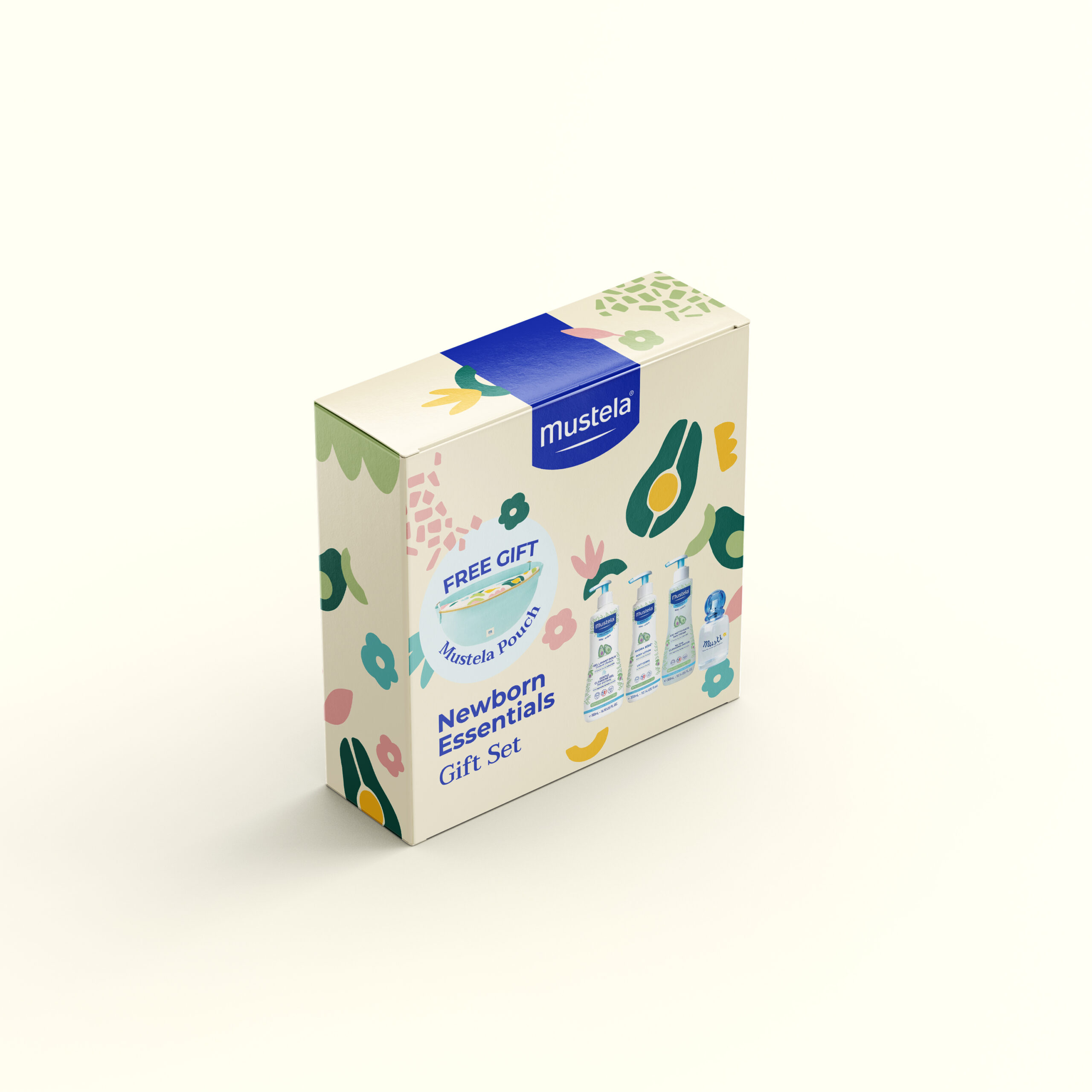 Box1-1 Mustela Box With Belt Bag Pastel